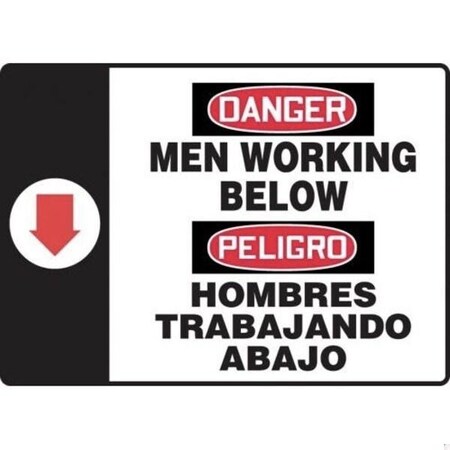 Accuform BILINGUAL OSHA DANGER SAFETY SIGN SBMCRT011XL SBMCRT011XL